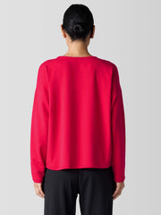 Cozy Brushed Terry Hug Box-Top