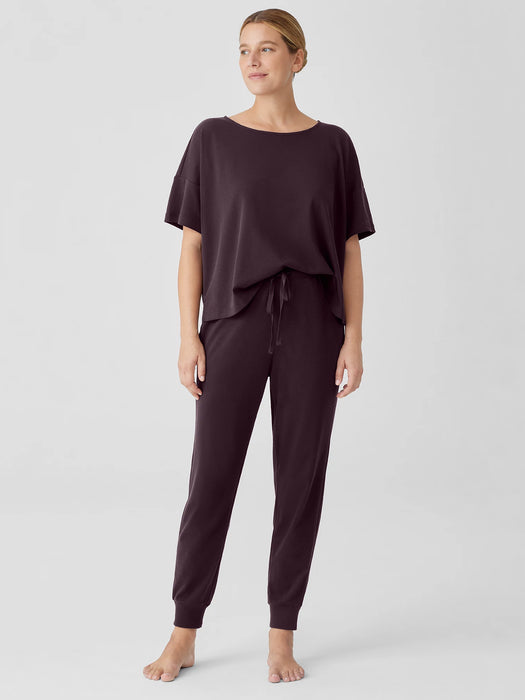 Organic Cotton Interlock Jogger Sleep Pant
