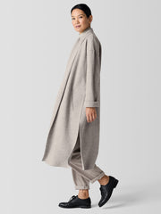 Lightweight Boiled Wool Icon Coat in Regenerative Wool