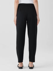 Cotton Blend Ponte Carrot Pant