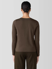 Organic Pima Cotton Jersey Long-Sleeve Tee