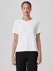 Organic Pima Cotton Jersey Round Neck Tee