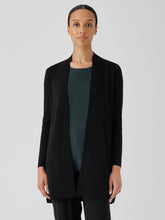 Fine Merino Cardigan in Regenerative Wool