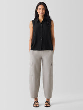 Washable Stretch Crepe Cargo Pant