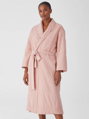 Organic Cotton Cozy Interlock Quilted Robe