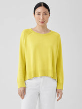 Organic Linen Cotton Raglan-Sleeve Top