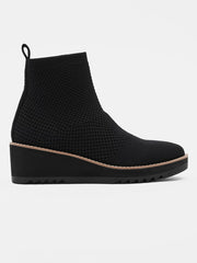 London Recycled Stretch Knit Bootie