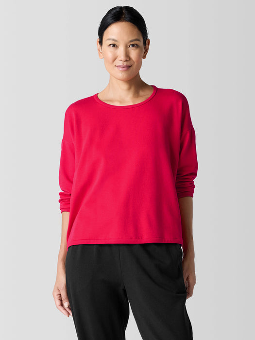 Cozy Brushed Terry Hug Box-Top
