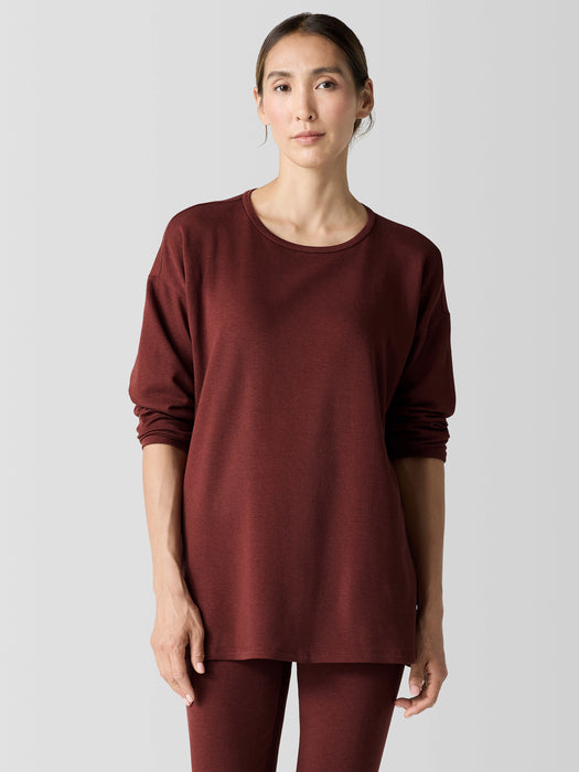 Cozy Brushed Terry Hug Long Box-Top