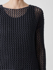 Peruvian Organic Cotton Cord Bateau Neck Top