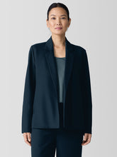 Washable Flex Ponte Notch Collar Blazer
