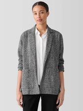 Organic Cotton Tweed Blazer