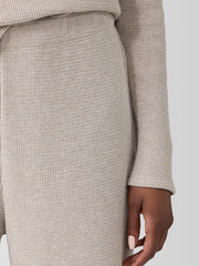 Mélange Organic Cotton Waffle Sleep Pant