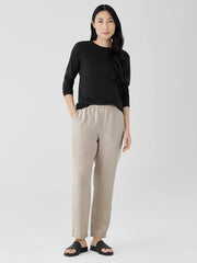 Organic Linen Tapered Pant