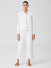 Organic Cotton Denim Wide-Leg Jean