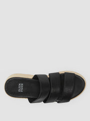 Mayla Tumbled Leather Espadrille