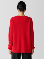 Merino Crew Neck Top in Regenerative Wool