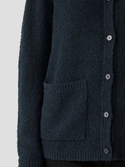 Cotton Fluff Classic Collar Cardigan