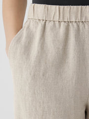 Organic Linen Tapered Pant