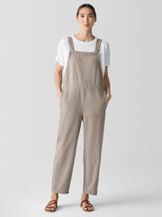 Garment-Dyed Utility Organic Cotton Overalls