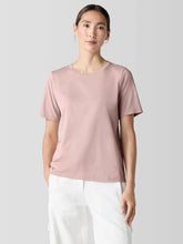 Organic Pima Cotton Jersey Round Neck Tee