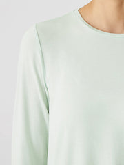 Fine Jersey Crew Neck Top