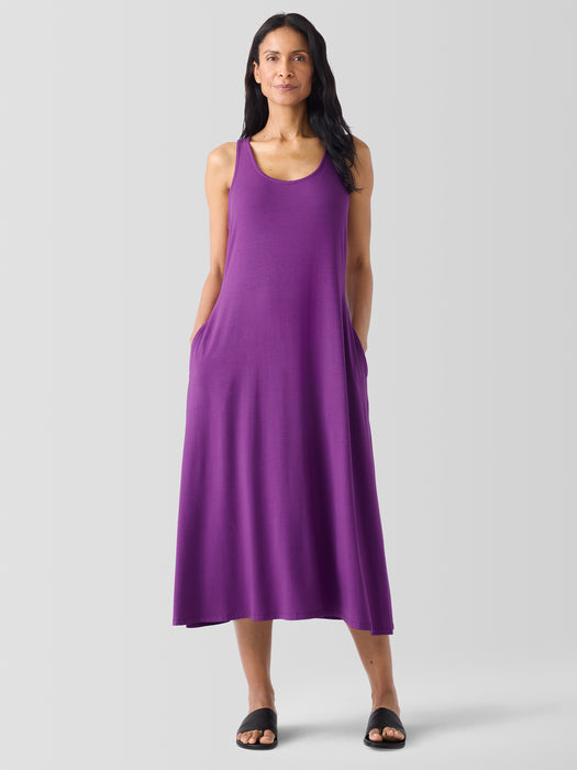 Fine Jersey Racer-Back Tank Dress