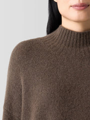 Cashmere Silk Bliss Turtleneck Box-Top