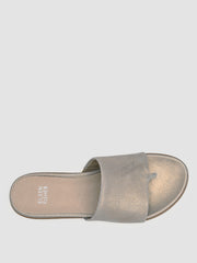 Duet Metallic Suede Sandal