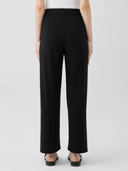 Stretch Jersey Knit Straight Pant