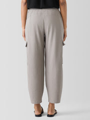 Washable Stretch Crepe Cargo Pant
