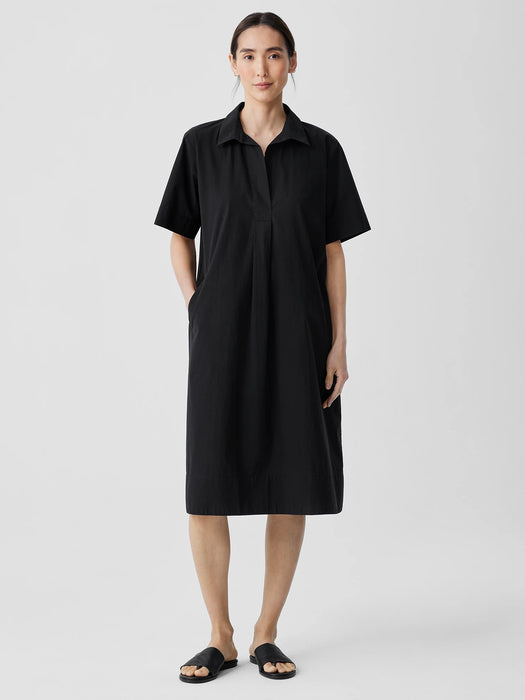 Washed Organic Cotton Poplin Dress