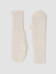 Peruvian Baby Alpaca and Cotton Mittens