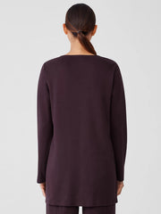 Organic Cotton Interlock Long Sleep Top