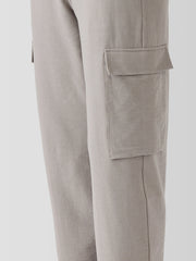 Washable Stretch Crepe Cargo Pant