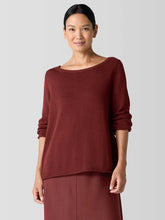 Peruvian Cotton Blend Bateau Neck Top