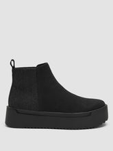 Meng Tumbled Nubuck Platform Sneaker