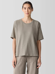 Cozy Organic Cotton Slub Tee