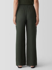 Organic Cotton Lofty Gauze Straight Pant