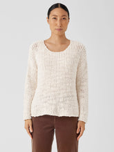 Peruvian Organic Cotton Lofty Slub Round Neck Top