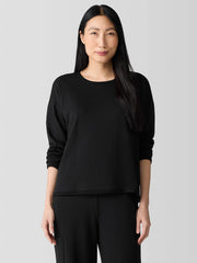 Cozy Brushed Terry Hug Box-Top