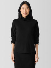 Italian Cashmere Turtleneck Top