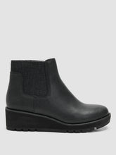 Chelsea Wedge Washed Leather Bootie