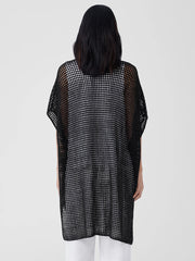 Organic Linen Délavé Long Cardigan