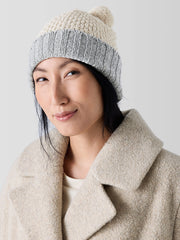 Peruvian Baby Alpaca and Cotton Hat