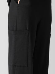 Cozy Brushed Terry Hug Cargo Pant