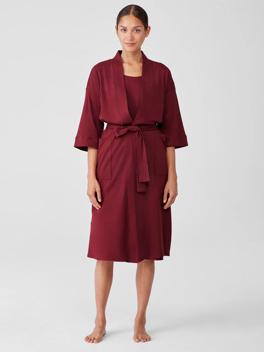 Organic Cotton Interlock Sleep Robe