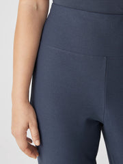 Washable Stretch Crepe High Waisted Pant