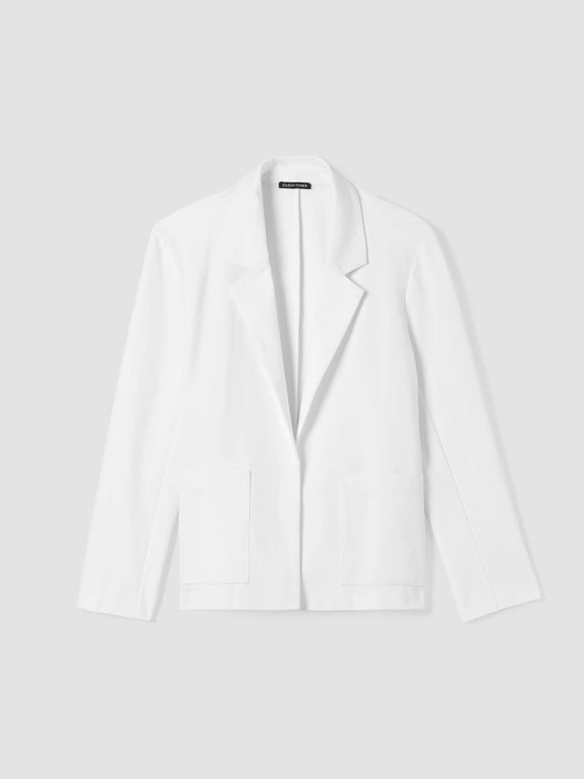 Cotton Ponte Blazer