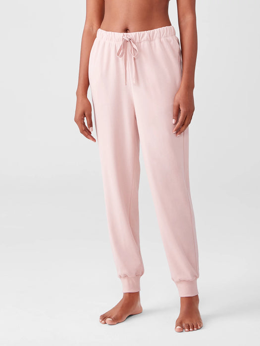 Organic Cotton Interlock&nbsp;Jogger Sleep Pant